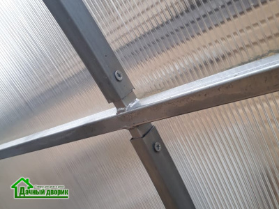 Теплица "Дачница Усиленная" 3*8м